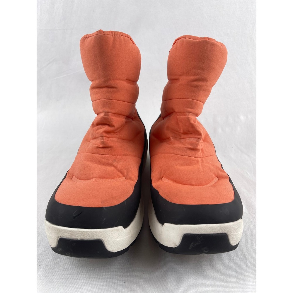 The North Face Nuptse II Dryvent Bootie Women 6 Orange Down Winter Puffer - Picture 3 of 11